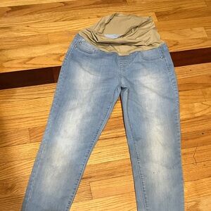 Celebrity Pink Light Blue Maternity Jeggings